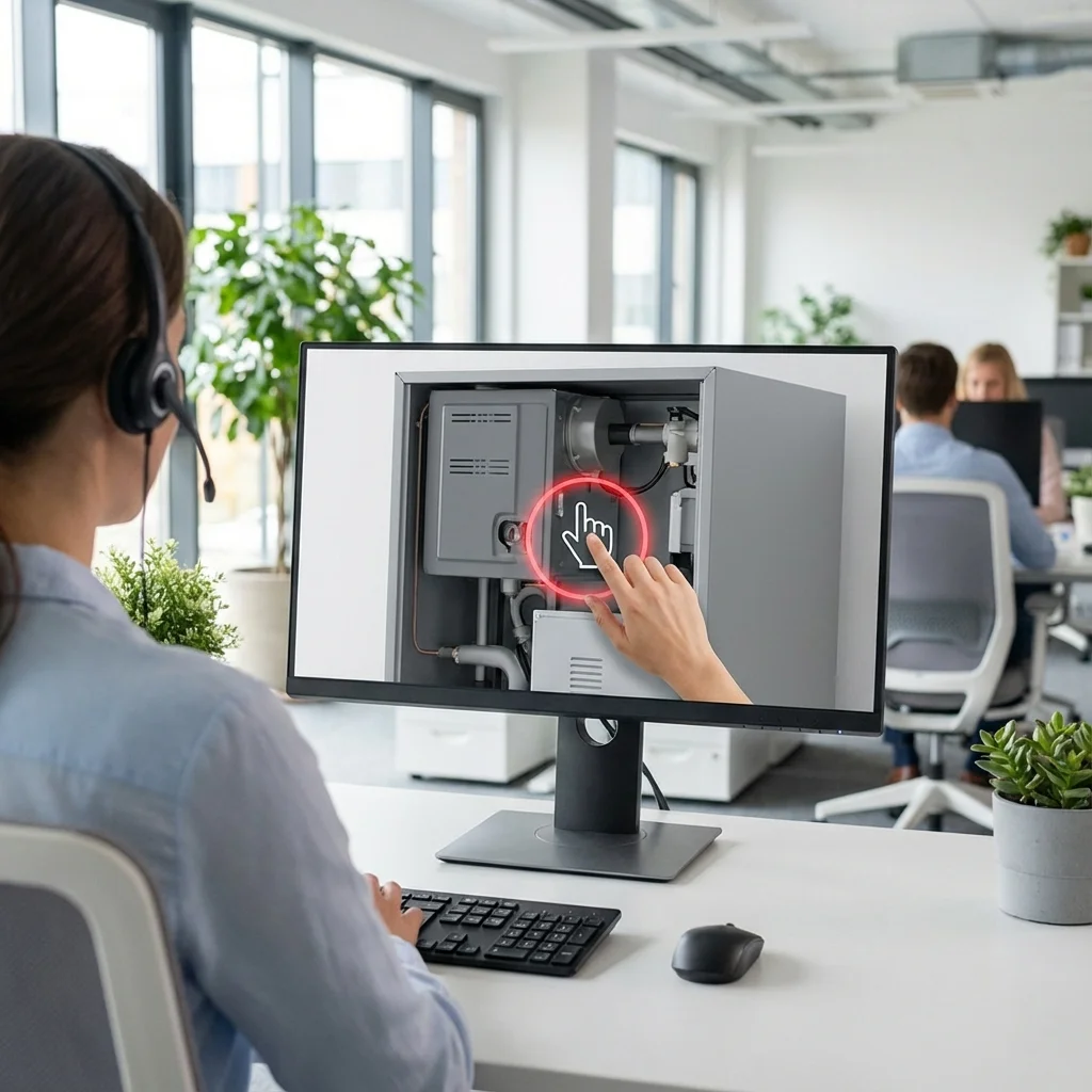 Démonstration du guidage visuel augmenté GroundCam